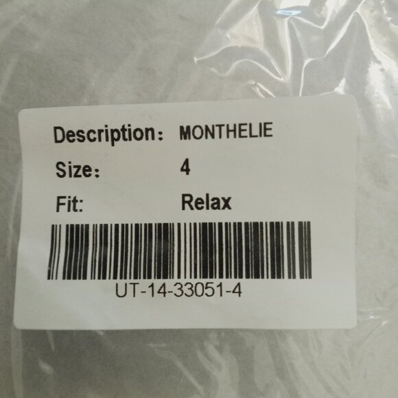 UNTUCKit Monthelie Button Front Shirt Women's Size 4 Relaxed Fit Blue Linen - Picture 7 of 7